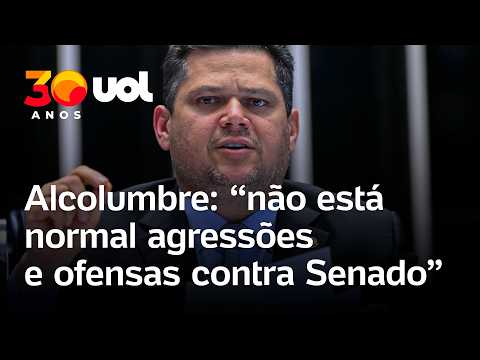 Alcolumbre se diz atacado e adia votação de pauta-bomba no Senado: ‘não está normal’