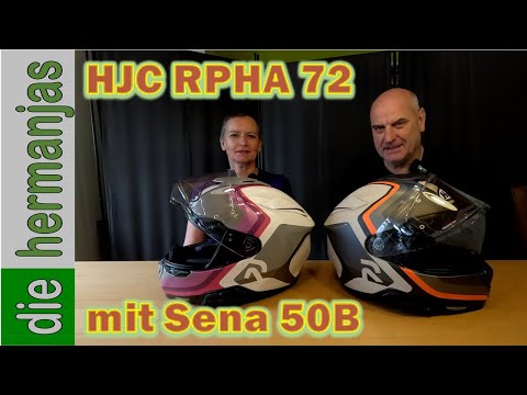 The brand-new HJC RPHA 72 with the SENA 50B system. Our impressions after 700 km or a good 10 hours
