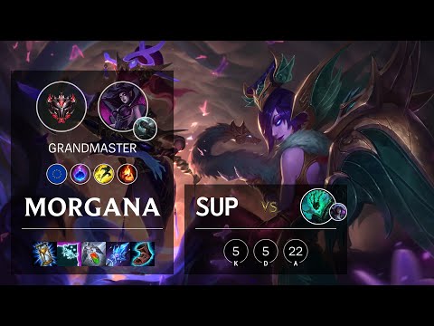 Morgana Support vs Thresh - EUW Grandmaster Patch 10.21