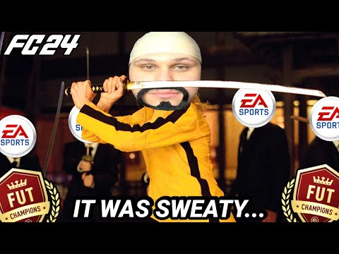FUT CHAMPS but it was so SWEATY i literally want to DIE...