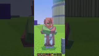Minecraft's VILLAGER NEWS Addon #shorts #minecraft