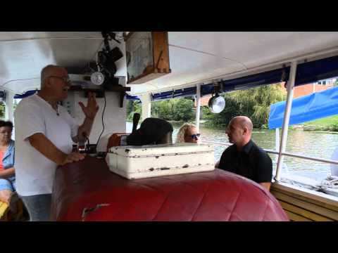 Körös River in Szarvas Hungary