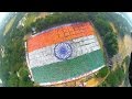 Largest Human Flag "My Flag My India" 