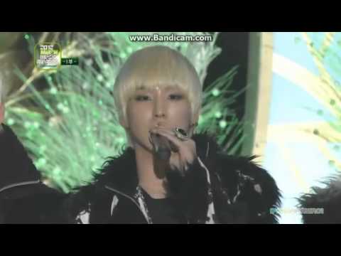 121214 B.A.P & AILEE winners of 2012 MelOn Music Awards ( Best rookies)