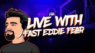Live with Fast Eddie Fear and host Adam Pfeifer | NBA DFS Breakdown | Sleepers, Studs, Values!