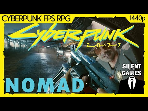 Cyberpunk 2077 Nomad Lifepath Intro/Opening act - PC Gameplay (No commentary) 1440p