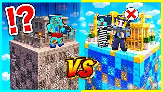 貧乏刑務所セキュリティvsお金持ち刑務所セキュリティの対決【まいくら / マインクラフト】
