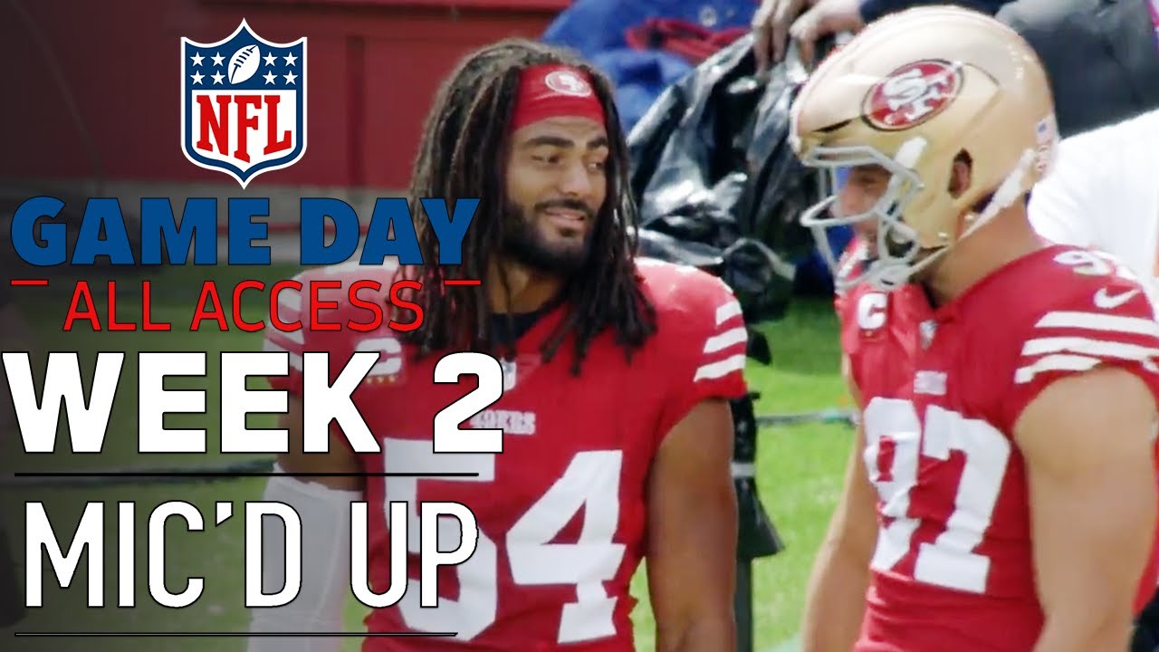 NFL Week 2 Mic'd Up, "My life flashed before my eyes" | Game Day All Access