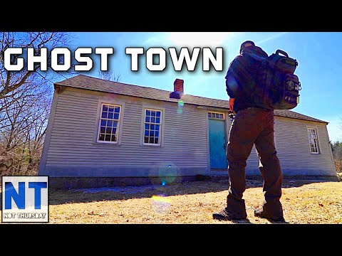 Exploring the colonial American ghost town Monson New Hampshire