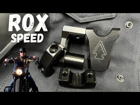 ROX Speed 2 in Pivoting Motorcycle Handlebar Riser Install