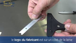 Raschietto Per Piastra SUNNEX C625K | Colore Nero, Professionale, Lavabile In Lavastoviglie