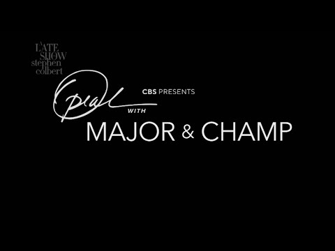 オプラはメジャーとチャンプと一緒に座っている (Oprah Sits Down With Major And Champ)