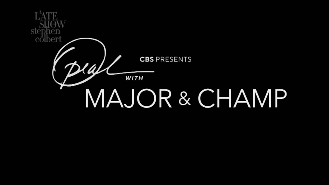 Oprah Sits Down With Major And Champ - YouTube