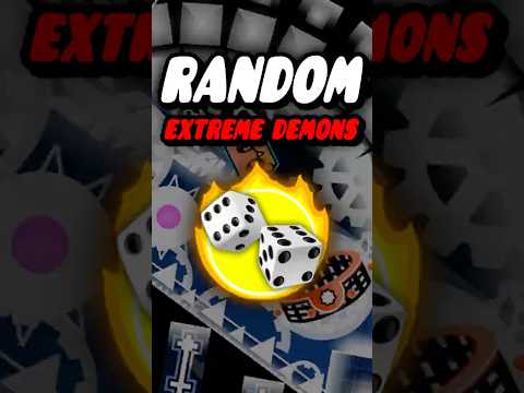 This Level Randomizes Extreme Demons! #geometrydash