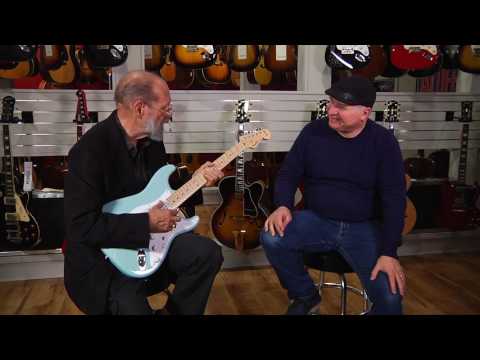 Eric Clapton Collection at Gruhn Guitars: 2009 Fender Custom Shop Stratocaster Daphne Blue