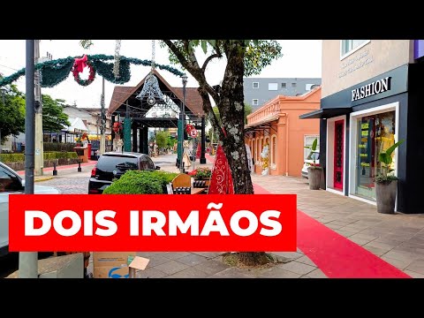 Explorando Dois Irmãos a Pé: Conheça a Cidade em 4K | Walking Tour Parte 2 4K