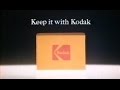1985 Kodak Advert Keep It With Kodak