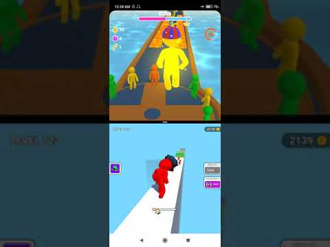 Color Run Stickman 3D V/S Giant Rush || Game Compare HD