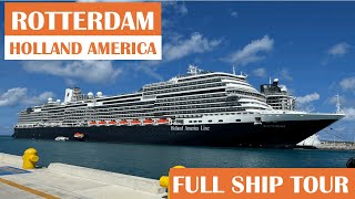 Holland America Rotterdam | Full Ship Tour | October 2024