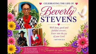 Funeral Service || Sis. Beverly Stevens || June 27, 2026