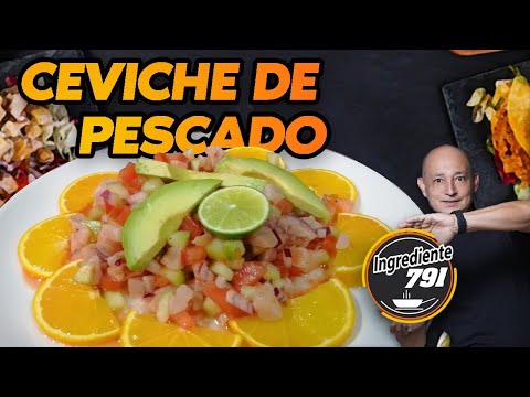💯 Como hacer CEVICHE de PESCADO  Facil y Rapido  estilo SINALOA │ Ingrediente 791