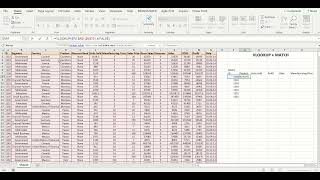 Vlookup + Match - Auto fill data in excel