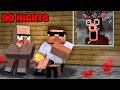 Surviving 99 NIGHTS In A Scary Forest In Minecraft
