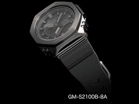 G-SHOCK（Gショック）「GA-2100シリーズ」メタルベゼル採用 小型化