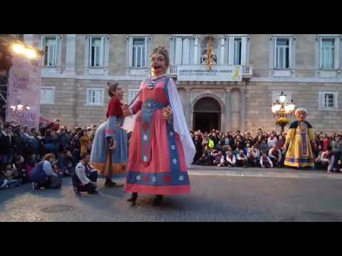 Santa Eulàlia 2019 - Gegants de Corpus i Carnaval - Ball dels Gegants del Carnaval de Solsona
