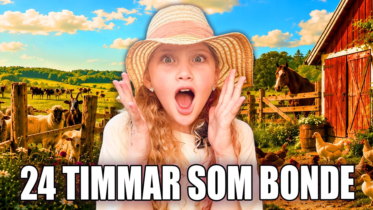🚜🐔 24 Timmar Som Bonde – Klarar Jag Alla Uppdrag? 🌾😱