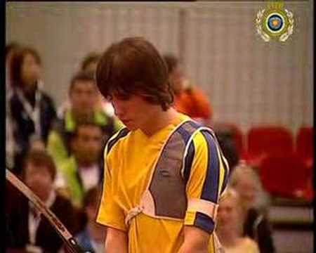 R. Shakirov v T. Senyuk – recurve junior men's gold | Izmir 2007 World Indoor Championships