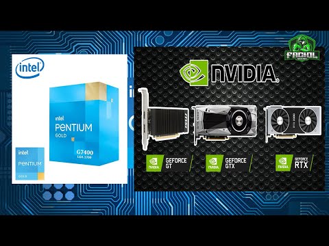 Intel Pentium Gold G7400 12th Generation Processor with Nvidia Geforce Graphics Card best for him