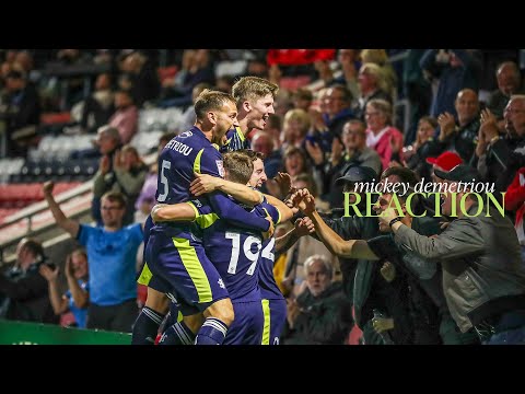 FLEETWOOD REACTION | Mickey Demetriou Happy With All Round Performance At Highbury