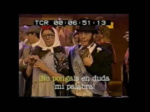 ZARZUELA LA VERBENA DE LA PESETA