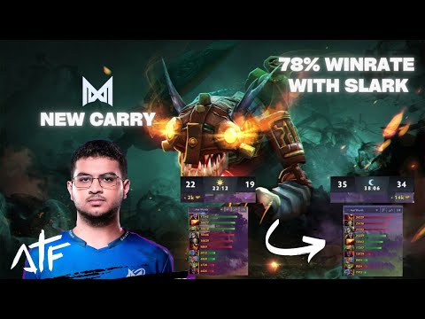 NIGMA.ATF CARRY CONFIRMED!!!??? ATF's SLARK WITH 78% WINRATE IN PUBS IS READY TO PLAY