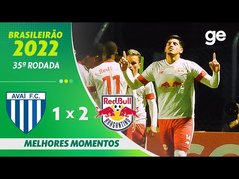 Gols e lances de Avaí x Red Bull Bragantino