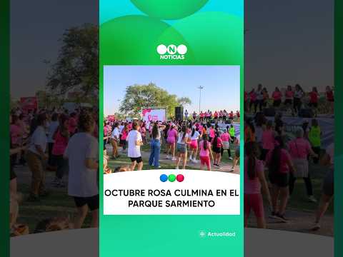 OCTUBRE ROSA CULMINA EN EL PARQUE SARMIENTO