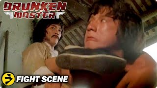 Download lagu DRUNKEN MASTER | Jackie Chan | Freddy Wong gets beaten by Yim Tit-Sam | Fight Scene mp3