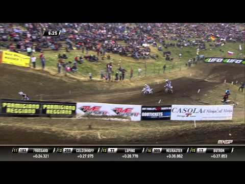 Gautier Paulin vs Dean Ferris vs Romain Febvre MXGP of Germany 2015 - motocross