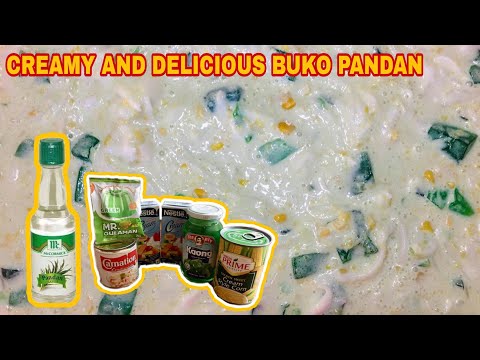 BUKO PANDAN|HOW TO MAKE BUKO PANDAN|So creamy and...