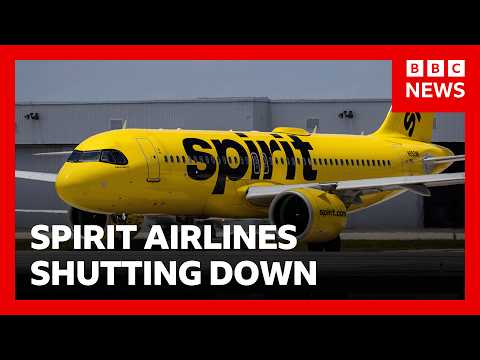 達美航空救援協商破局，精神航空宣告關閉！| BBC News (Spirit Airlines shutting down after rescue talks collapse | BBC News)
