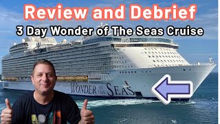 My Wonder of the Seas Experience: 3-Day Bahamas Getaway Review