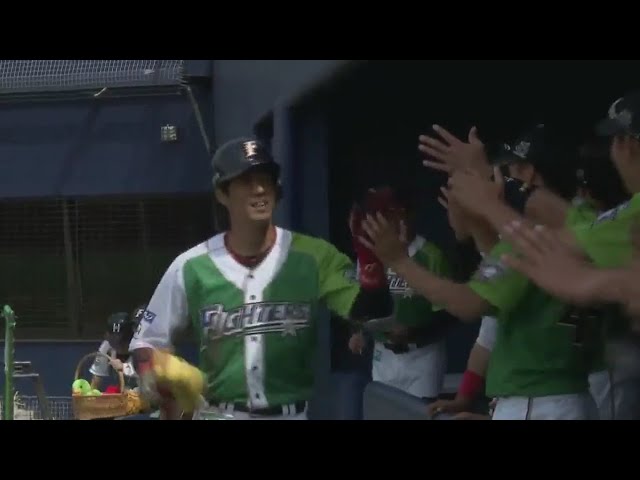 【ファーム】ファイターズ・岡も続いた!! 一発攻勢で相手を突き放す!! 2017/5/6 F-L(ファーム)