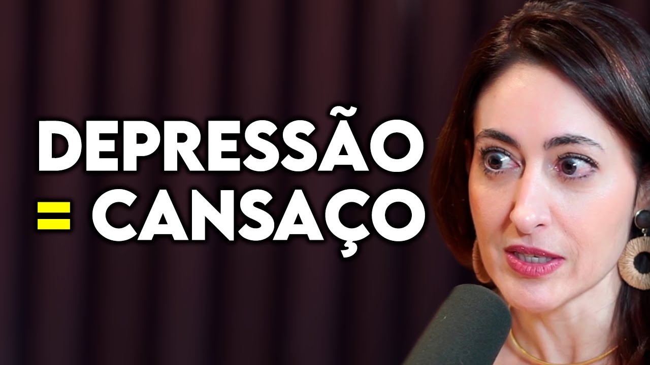 PSICÓLOGA: MENTIRAM PRA VOCÊ SOBRE O QUE É DEPRESSÃO | Lutz Podcast