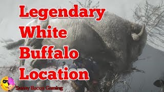 Legendary White Buffalo Red Dead Redemption 2