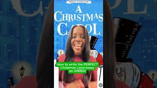 How to write the perfect Christmas Carol GCSE Essay on GREED! 🎅