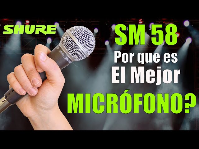 Vídeo relacionado con Shure SM58-LC El micrófono de Voz dinámico está diseñado para el Uso Profesional en Voces en actuaciones en Vivo, Refuerzo de Sonido y grabaciones de Estudio - No se Incluye el Cable (SM58-LCE)