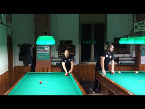 MASTER BOCCETTE 1A TAPPA 4a GIORNATA - ANDRUCCIOLI Alberto vs PERUCHETTI Giuseppe