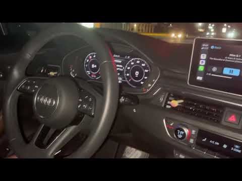 Launch control in 2018 Audi a4 Quattro 0-64 0-60 in about 4.5 seconds