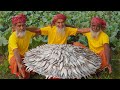 Delicious Tiny Chapila Fish Of Rover Dry Curry Cooking By Grandpa Food For Unfortunate People